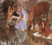 Edgar Degas, Mlle Eugenie Fiocre in the Ballet